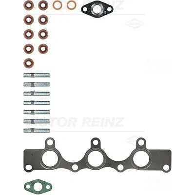 Image de REINZ 04 10052 01 Kit de montage, compresseur SMART: City Coupe, Cabrio, Fortwo I Coupe