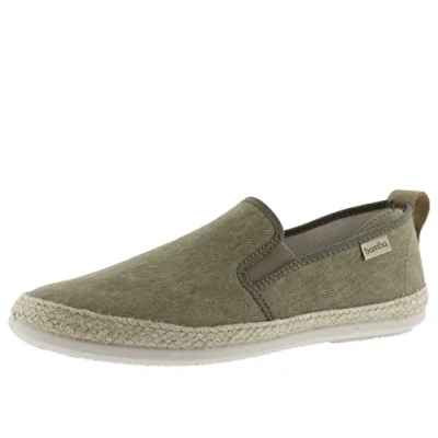 Image de Bamba by Victoria Femme Victoria,ANDRÉ ELÁSTICOS Lona Lavada, Toile Slip on Basket, Taupe, 40 EU