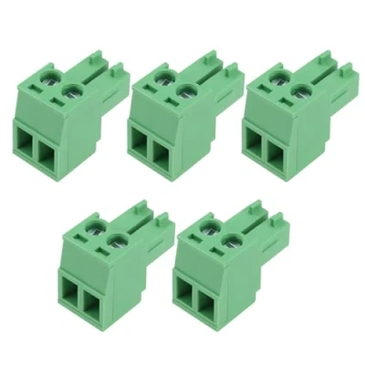 Image de Create idea 5x Connecteurs PCB Enfichables Au Pas de 3,81mm Pièce Rechange pour Prise d&#039;alimentation NCE Borniers à 2 Broches Adaptés La Carte Connexion PowerCab (PCP)