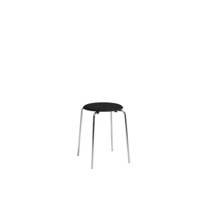 Image de Fritz Hansen Tabouret Dot Frêne noir chrome