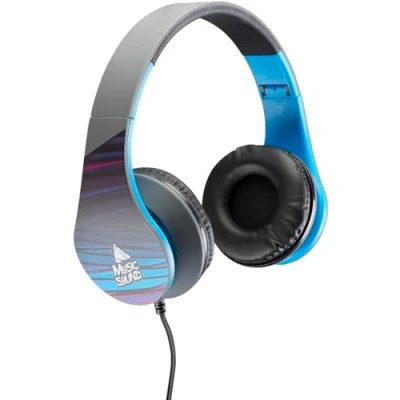Image de Music Sound Casque Fil Fantasy Supra auriculaire à Arceau Extensible et Repliable avec Câble Anti nœuds 1,2 m Connecteur Jack 3,5 mm “Lignes, MUSICSOUNDFAN222