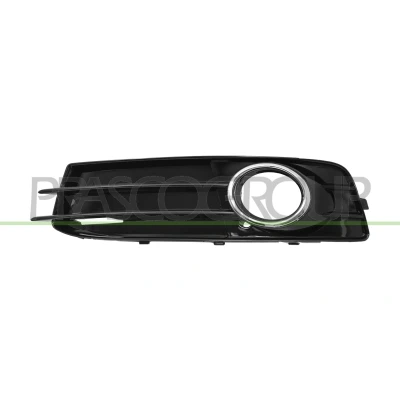Image de PRASCO AD3212124 Grille de Pare Choc avec trou(s) pour lampes brouillard gauche brillant AUDI: A3 3/5 portes, Cabriolet