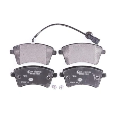 Image de HELLA 8DB 355 016 241 Jeu de plaquettes frein avec contact du palpeur d&#039;usure intégré vis d&#039;étrier RENAULT: Kangoo II Express