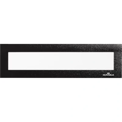 Image de Durable Duraframe Magnetic Top A4 Lot de 5 Cadre d&#039;Affichage 21 x 4 cm Noir