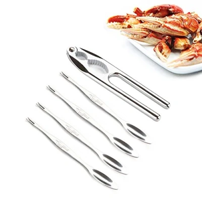 Image de Miusikit Couverts à Fruits de mer mer, Noix, Crustacés, Homards et crabes Outils (5 pièces)