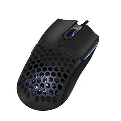 Image de LogiLink ID0208 Souris de Jeu USB avec Bouton DPI (800/1600/3200/6400 DPI) et éclairage 7 Couleurs RVB, Windows 7/8/10/11, Mac OS Chrome