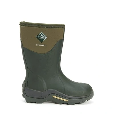 Image de Muck Boots Mixte Muckmaster Mid Bottes &amp; Bottines de Pluie, Marron (Moss/Moss), 39/40 EU