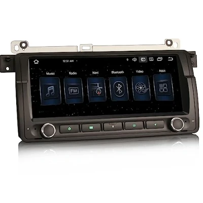 Image de 8 Core Android 13 Autoradio Stereo pour BMW Série 3 E46 Rover 75 M3 MG ZT Support GPS Sat Nav Carplay Auto DSP Bluetooth WiFi Dab+ TPMS DVR 4Go + 64Go