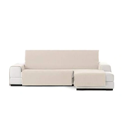 Image de Eysa Practica Chaise Longue 240cm Droite Vue Frontale Rabat Couleur 00 écru