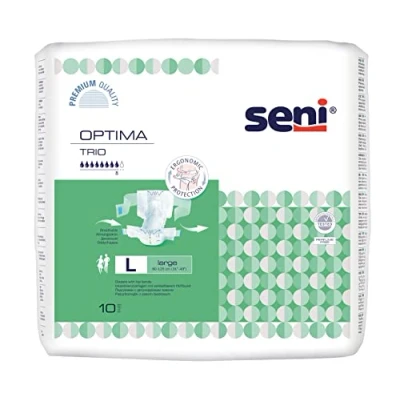 Image de Seni Optima Trio L Changes Complets avec Ceinture 10 unités