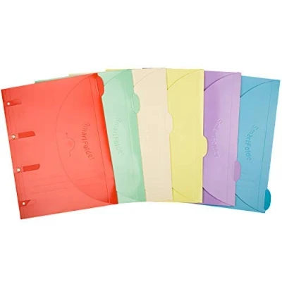 Image de Smartfolder pelliculées Assortis Pack de 100 Pochettes Rangement format A4
