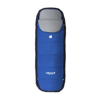 Image de Lafuma Nunavüt Kid Sac de Couchage Enfant Isolation en Polyester Recyclé et Déperlant Température Confort 7C Bleu, U