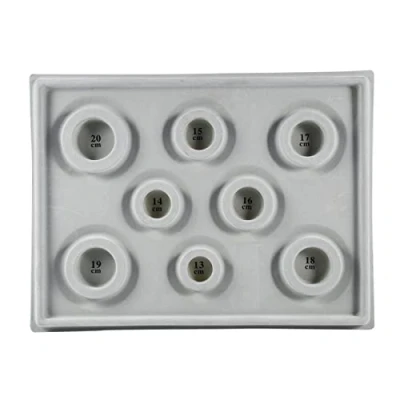 Image de Perle Planches pour la Confection de Bijoux Bracelet, Disque Mesure Perlé Cadran Taille Support Plateau DIY Craft Outil