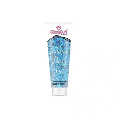 Image de GlitzyGurl Gel cosmétique pour le visage corps et les cheveux à paillettes holographiques Ocean Paradise 12 ml