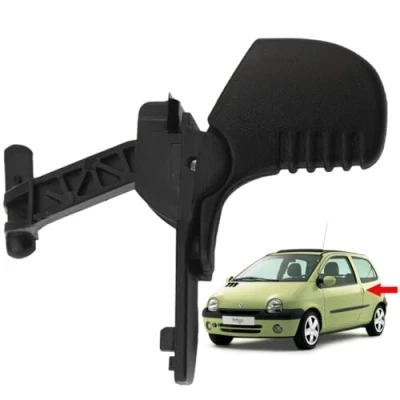 Image de STARKIT PERFORMANCE Poignée de porte extérieure compatible pour Twingo 1 (1993 2007) avant gauche (côté conducteur) (noire)
