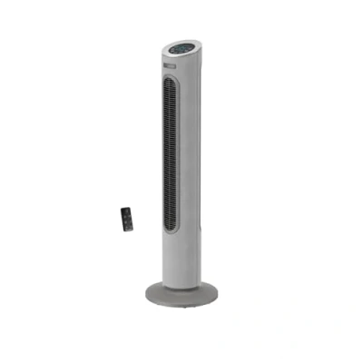 Image de Rowenta Eole Home Ventilateur colonne, Puissant, 40 dB(A), 7 vitesses, 3 modes manuels, Ecran de contrôle LED, Timer 12 h, Oscillation automatique, Télécommande incluse VU6980F0