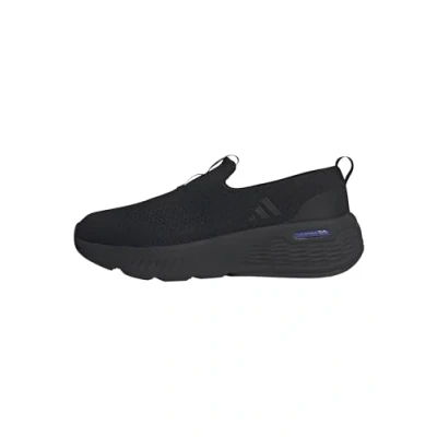 Image de adidas Homme Cloudfoam GO Lounger Shoes, Core Black/Core Black/Lucid Blue, 40 2/3 EU