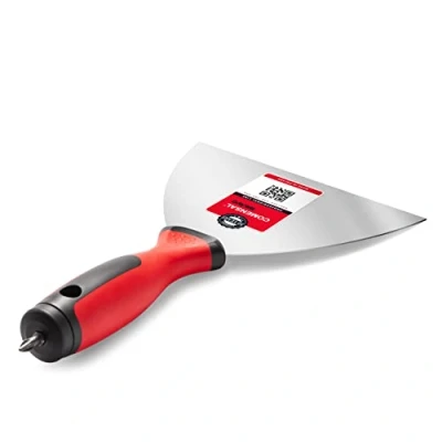 Image de COMENSAL® Couteau À Enduire Spatule de Plâtrier à Joints Acier Inoxydable avec Embout Made in EU 150 mm