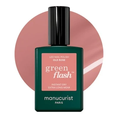 Image de MANUCURIST GREEN FLASH OLD ROSE Vernis semi permanent 15 ml
