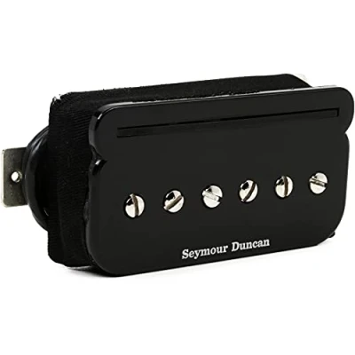 Image de Seymour Duncan SHPR 1B Humbucker P Rails Micro pour Guitare Electrique Noir