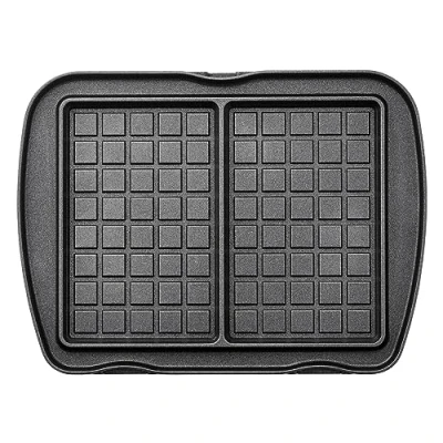 Image de LAGRANGE Jeu de Plaques Gaufres fourrées, compatible avec tous les gaufriers &quot;Premium&quot;, en fonte d&#039;aluminium, Revêtement antiadhésif double couche, 010142