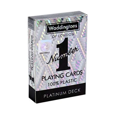 Image de Winning Moves Jeu de 54 cartes ARGENT société Jeux A partir 4 ans Version française