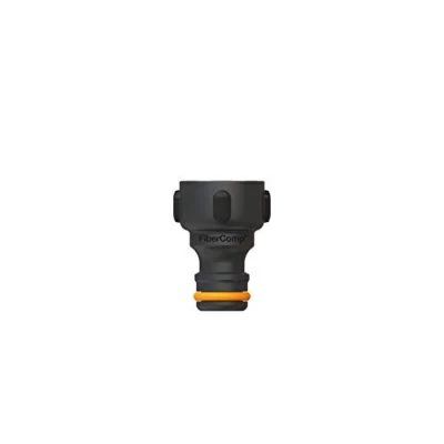Image de Fiskars Nez de Robinet, pour Robinets, Ø 21 mm (G 1/2&quot;), FiberComp, Taille universelle, 10 g, Noir/Orange, 1027053
