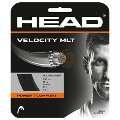 Image de HEAD Velocity MLT Cordage Pur Raquette Mixte Adulte, Noir, 17