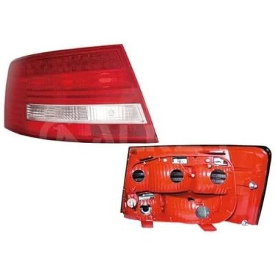 Image de ALKAR 2241501 Feu arrière gauche Partie extérieure LED, PY21W, H21W sans porte lampe AUDI: A6 C6 Berline
