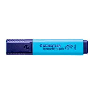 Image de STAEDTLER Textsurfer 364 3 Boîte de 10 surligneurs classiques Bleu