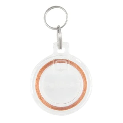 Image de PetSafe Clé de Collier pour Chatière avec Puce électronique, Elégant médaillon d&#039;identification Chat Non pucé Transparent