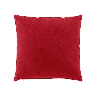 Image de douceur d&#039;intérieur, Coussin Déhoussable (45 x 45 cm) Twily Rouge, Coton / Polyester Recyclé