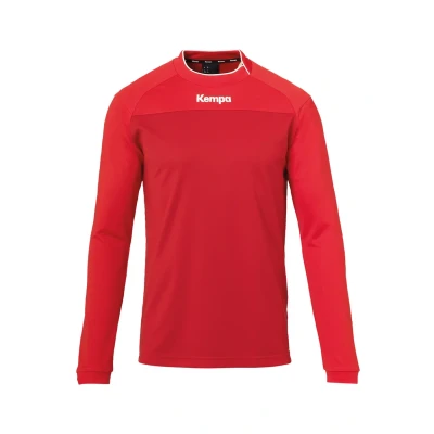 Image de Kempa Prime Tshirt à manches longues, Taille: Medium, Chilirot rot