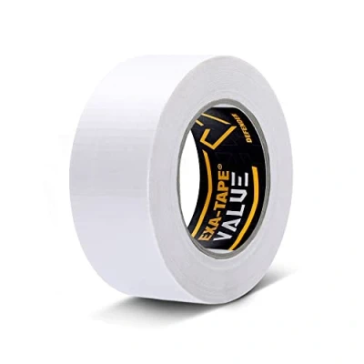Image de Defender EXA TAPE VALUE W 50 Ruban adhésif en tissu, blanc, brillant, mm x m