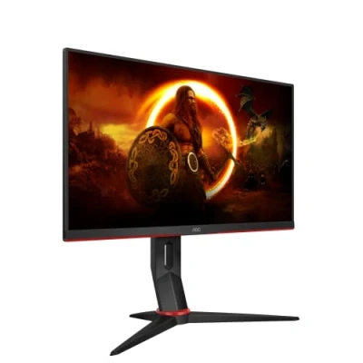 Image de AOC 24G2SPU/BK écran plat de PC 60,5 cm (23.8 ) 1920 x 1080 pixels Full HD Noir, Rouge Neuf