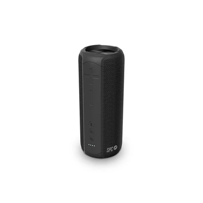 Image de SPC Sound Zenith Enceinte Portable sans Fil, avec Bluetooth 5.0, Puissance 24 W, autonomie de 12 Heures, étanche (IPX7), Mains Libres, True Wireless Stereo, USB C, Design Textile Bracelet