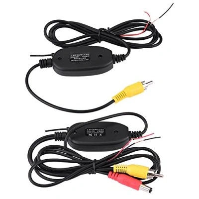 Image de Émetteur Récepteur sans Fil, Keenso 2.4G Transmetteur Vidéo caméra Moniteur DVD pour de recul Vue Arrière Sauvegarde Aides à la