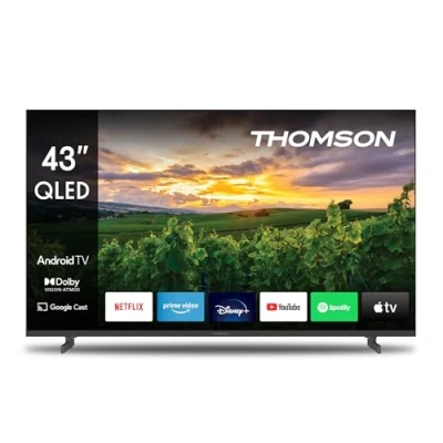 Image de THOMSON 43 Pouces (108 cm) QLED Télé Smart Android TV 43QA2S13 2023