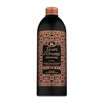 Image de Tesori d&#039;Oriente Cremebad Hammam bain de aromatique à l&#039;huile d&#039;argan et la fleur d&#039;oranger 500 ml Soin du corps pour baignoire, rituel le les sens