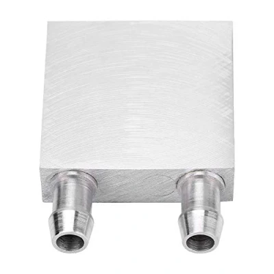 Image de Bloc de Refroidissement par Eau CPU, CPU en Aluminium Dissipateur Chaleur pour Refroidisseur d&#039;eau Liquide Ordinateur Portable PC, dissipateur(#1)