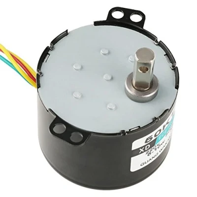Image de 50KTYZ AC 220V 6 10w Moteur Synchrone à Aimants Permanents CW/CCW Electrique Couple Elevé Faible Vitesse (10rpm)