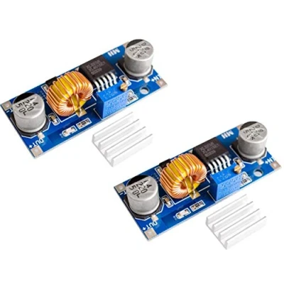 Image de TECNOIOT 2pcs 5A XL4015 DC Step Down Adjustable Power Module LED Lithium Charger