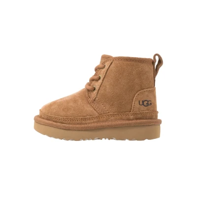 Image de UGG Neumel Bottines à lacets pour enfants, Taille: 26, Chestnut Suède