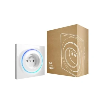 Image de FIBARO Walli Outlet Type E / Prise Murale Intelligente , Z Wave +