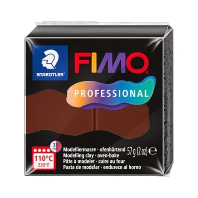 Image de STAEDTLER 8040 77 ST Pâte à modeler Fimo Prof 57 g Chocolat standard