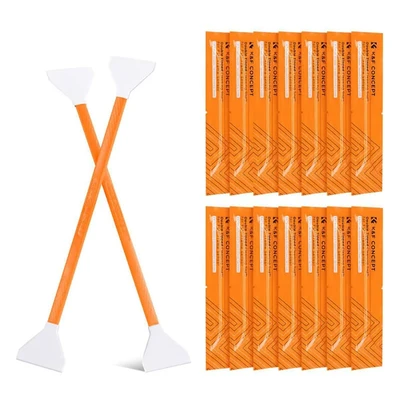 Image de K&amp;F Lot de 14 bâtonnets nettoyage à double tête 24mm Neuf