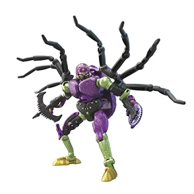 Image de Transformers Generations Legacy, Figurine Predacon Tarantulas Classe Deluxe, à partir de 8 Ans, 14 cm F3032 Taille Unique Multicolore
