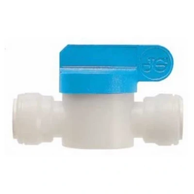 Image de Vanne d&#039;arrêt + raccord de jonction John Guest fem.Ø 12 mm