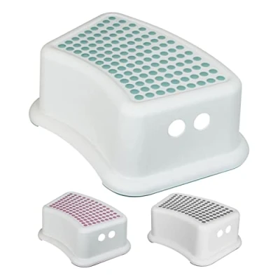 Image de Monsieur Bébé Lot de 2 Marchepieds antidérapants 13 cm en Plastique 3 Coloris