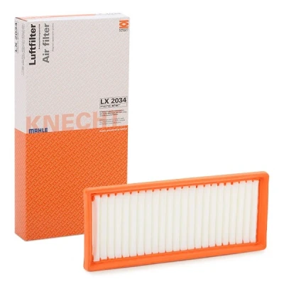 Image de MAHLE ORIGINAL LX 2034 Filtre à air 36,0 111 269,0 Cartouche filtrante SMART: Fortwo II Coupe, Cabriolet